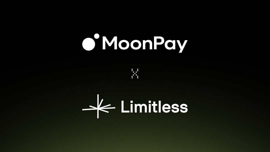 moonpay's tweet image. welcome to the MoonPay Network @trylimitless!
