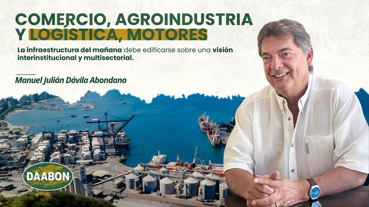 COMERCIO, AGROINDUSTRIA Y LOGÍSTICA, MOTORES

La infraestructura del mañana debe edificarse sobre una visión interinstitucional y multisectorial.

-Manuel Julián Dávila Abondano

Leer más aquí: portafolio.co/opinion/analis…