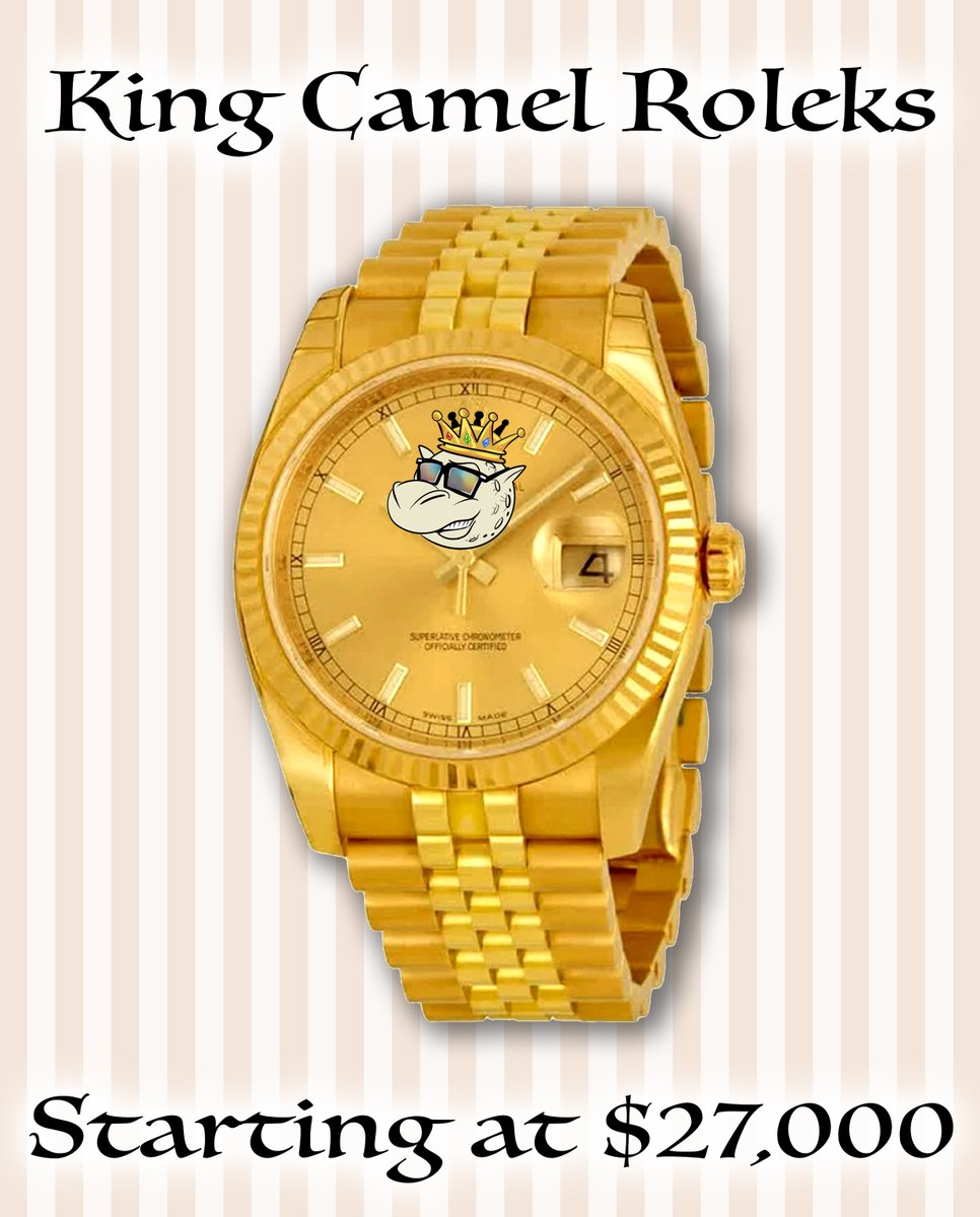 Thanks to <a href="/WiggleRage/">Wiggle</a> and <a href="/LordRaptor_WC/">LordRaptor Jesus</a> I have officially been crowned as one of the least griftiest creators online. Even less griftier than <a href="/thelucentcomic/">Michael Bancroft</a>. To commemorate this incredible achievement, I will be releasing my NEW watch early next year! This is an actual Roleks!