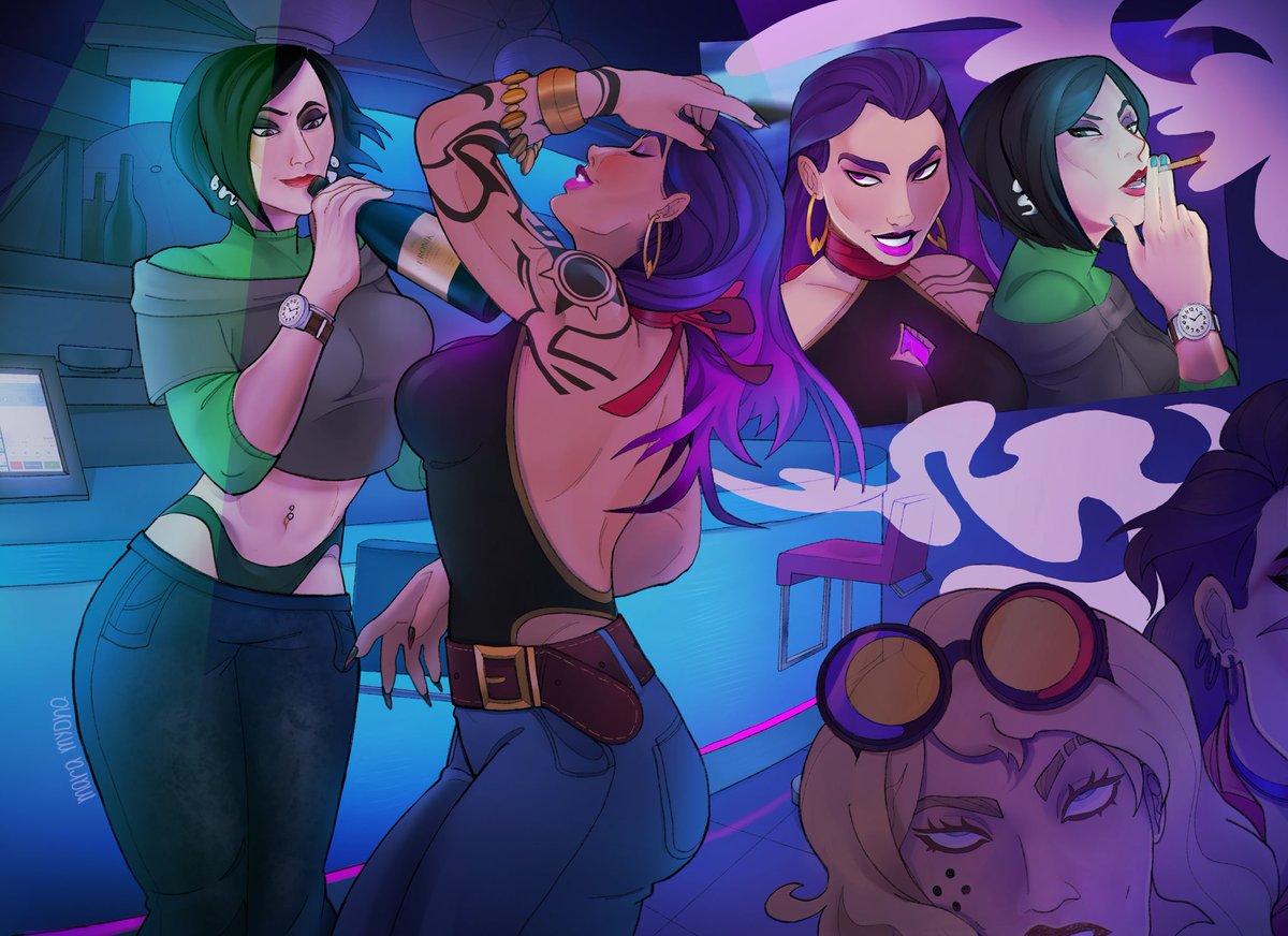 90’s style girlies for trade
#VALORANT #sabyna #reyna #viper