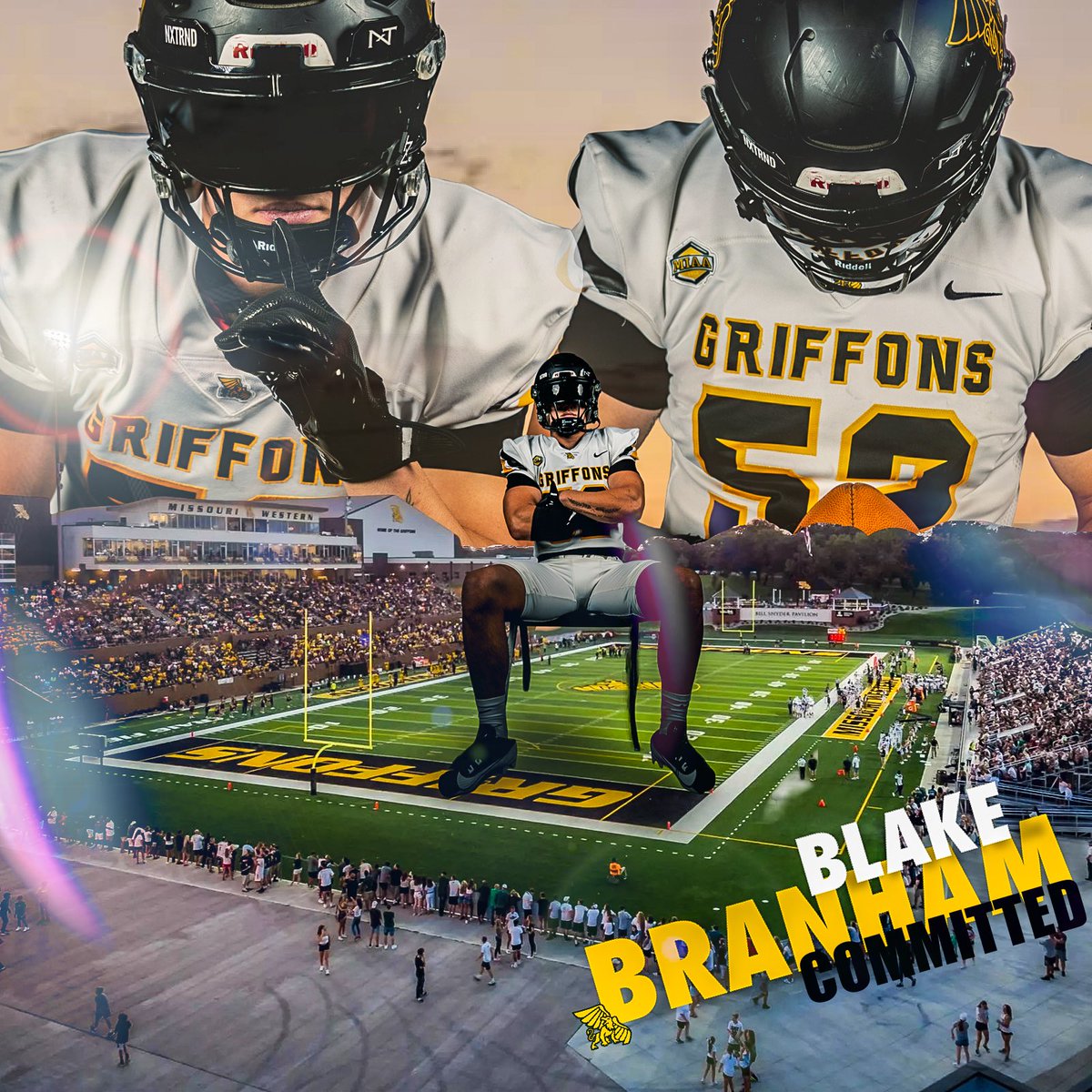 Blake Branham TRANSFER LB/Nickel tweet media