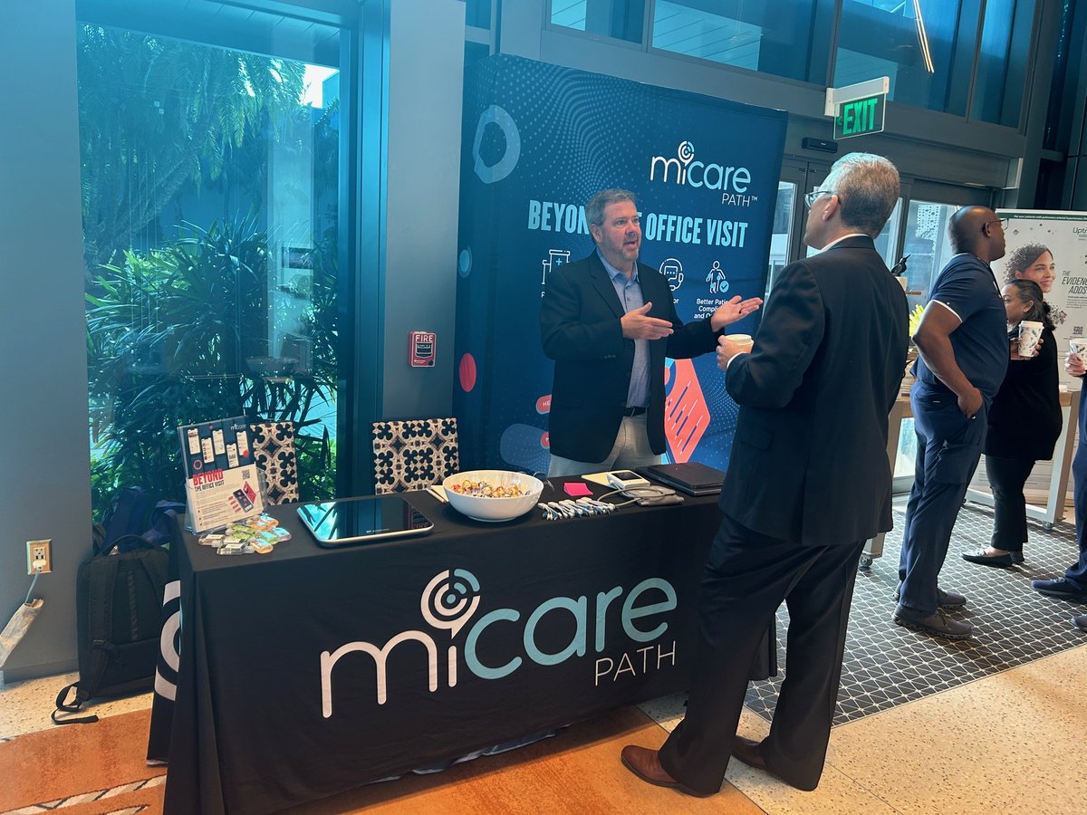 MicarePath's tweet image. @MicarePath was proud to join The Cardiovascular Center of Florida for its 1st Annual Cardiovascular Symposium in November, hosted at the Lake Nona Wave Hotel in Orlando.

#healthtech #CVCFL