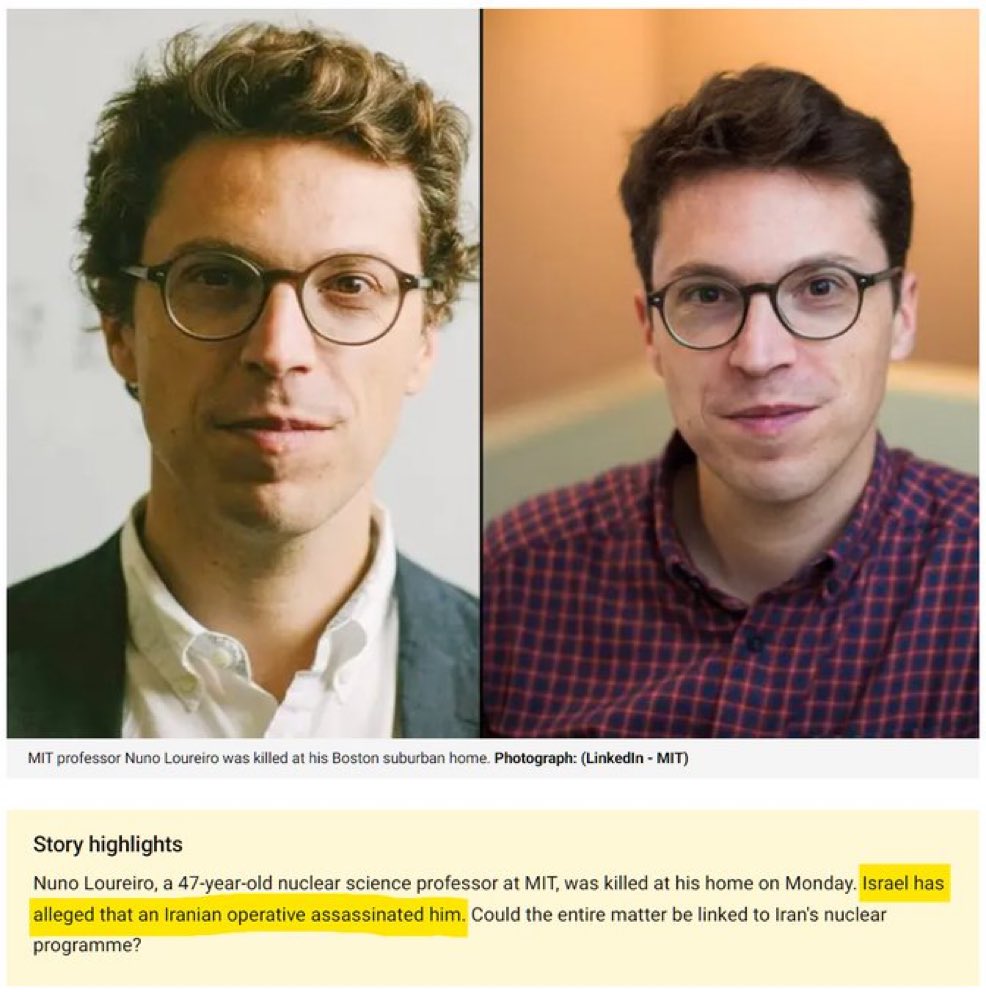 Apparently this guy was working on making energy cheap and abundant or even free. 

And lsraeI kiIIed him.