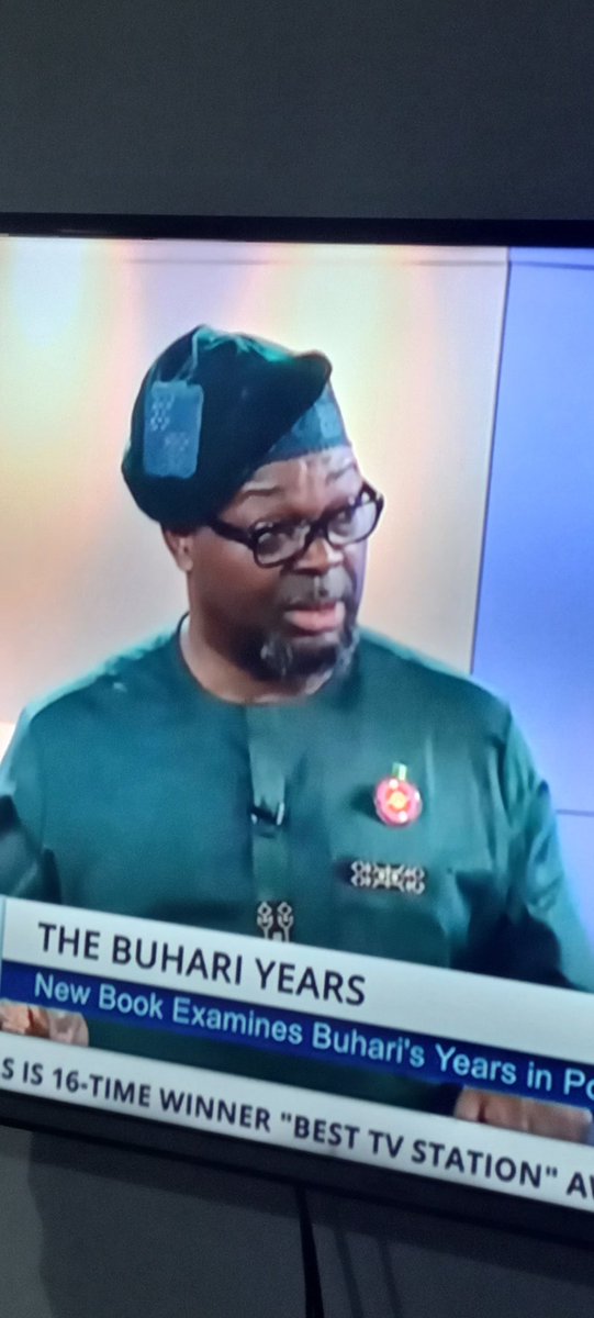 oluremisonaiya's tweet photo. Dr. Charles Omole, discussing his book on #Buhari with @seunokin, says it's time Nigerians start focusing attention on the people the president surrounds himself (or herself) with, once elected into office. #Cabals play a big role in Nigerian politics. @charlesomole
@channelstv https://t.co/agmmR4xRtv