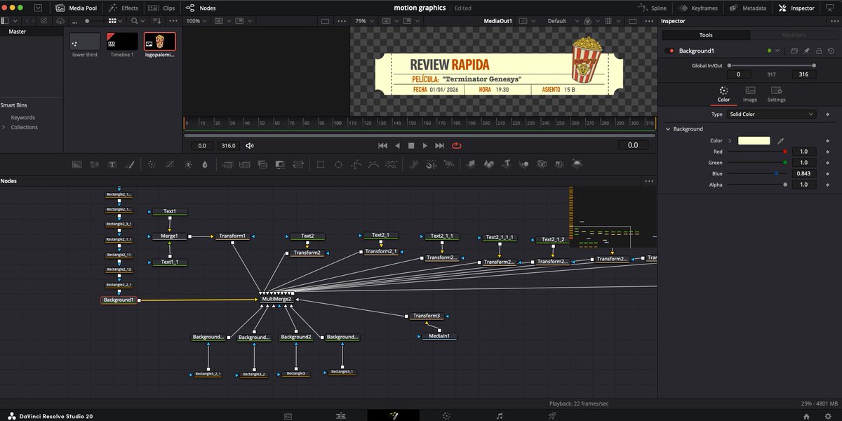 Voy a sufrir para animar esto. <a href="/Blackmagic_News/">Blackmagic Design</a> #davinciresolve20 #davinciresolvestudio #diseñografico #graphicdesign
