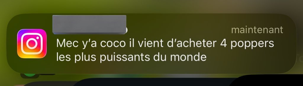 clubz__'s tweet image. la notif de fou furieux