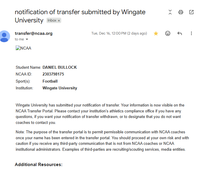 Daniel Bullock tweet media