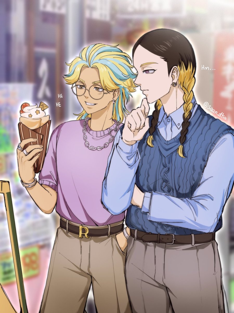 Haitani Ran &amp; Rindou 🧁✨ เค้ากลับมาเเย้วว ยู้ฮู้!!

#TokyoRevengers #東京リベンジャーズ #東卍FA