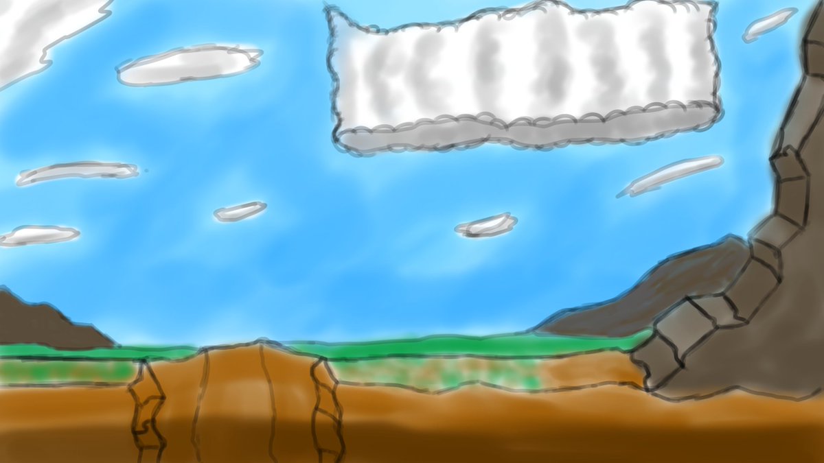 kingofthunder10's tweet photo. Game update: Earth Level Design, but with more detail on how the level is meant to look  #IndieGameDev #solodev #conceptwork #gamedev https://t.co/n3xamomE48