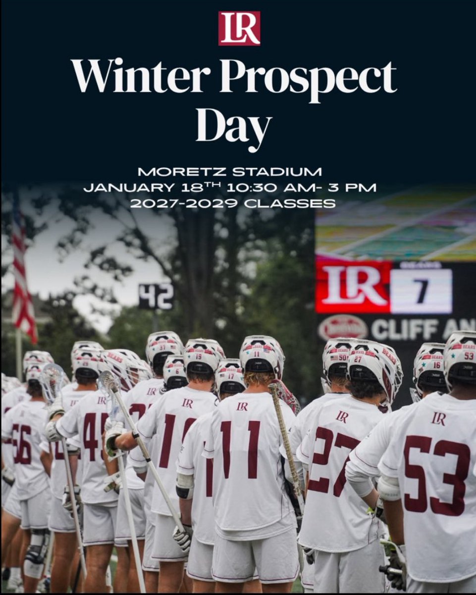 LR Mens Lacrosse tweet media