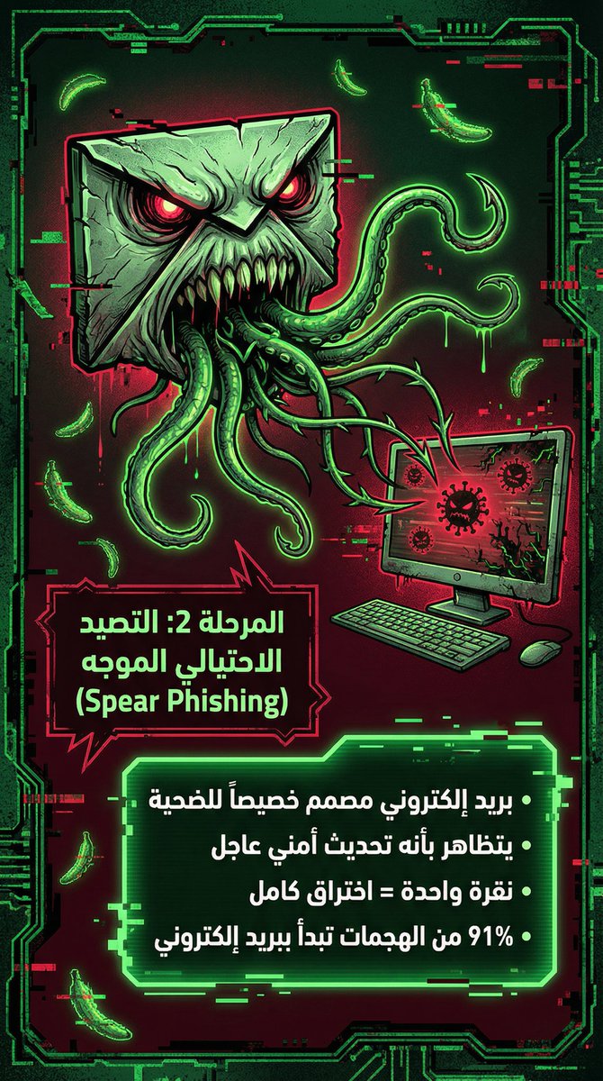 _YMT_'s tweet photo. 🔴 عملية الظل الرقمي: كيف تم اختراق بنك إلكتروني في 10 خطوات!
قصة حقيقية مستوحاة من هجمات سيبرانية معقدة مثل SolarWinds 🎯
من الاستطلاع إلى الاختراق... ومن الكشف إلى التعافي 💻
تعلم كيف يفكر المخترقون وكيف يتم التصدي لهم 🛡️
#الأمن_السيبراني #هجوم_إلكتروني #اختراق 
نكمل 👇🏼👇🏼👇🏼 https://t.co/PIpIByqMDB