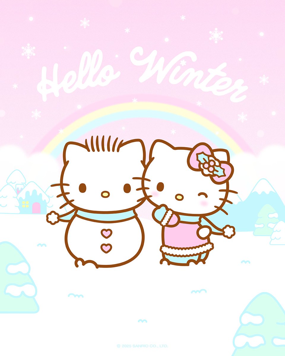 hellokitty's tweet image. Hello #FirstDayOfWinter ⛄️❄️