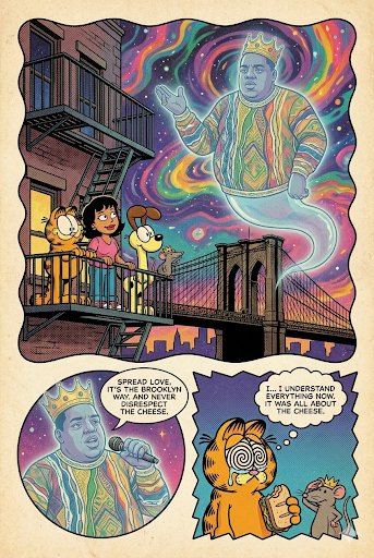 JoeAmsterdam's tweet photo. @alifcoder I wouldnt quite agree on this..i created a garfield series whete hes a stoner in brooklyn..nano smashed it out the park.. production ready https://t.co/kgBPANDNvs