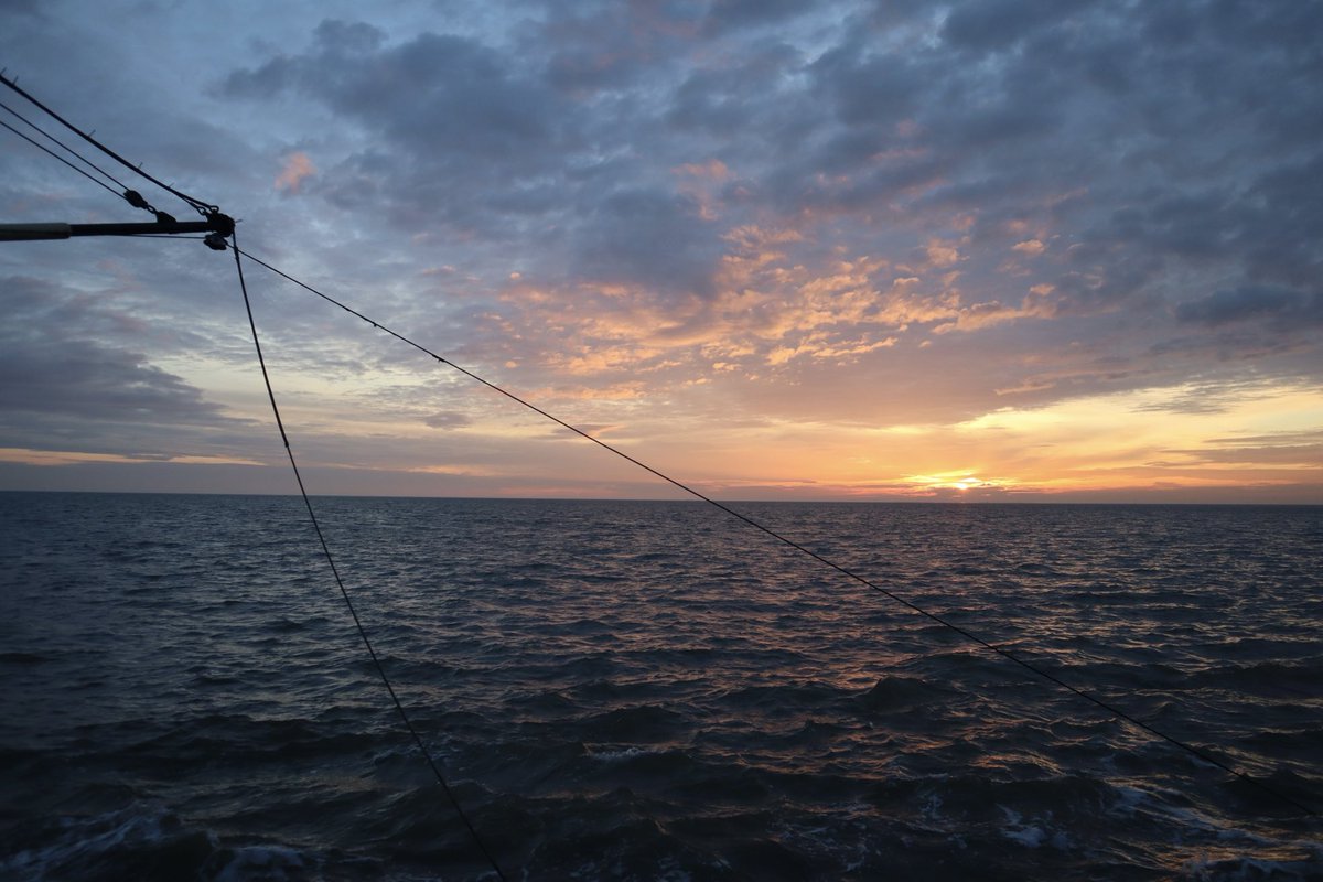 Mooie kleuren op zee van de week