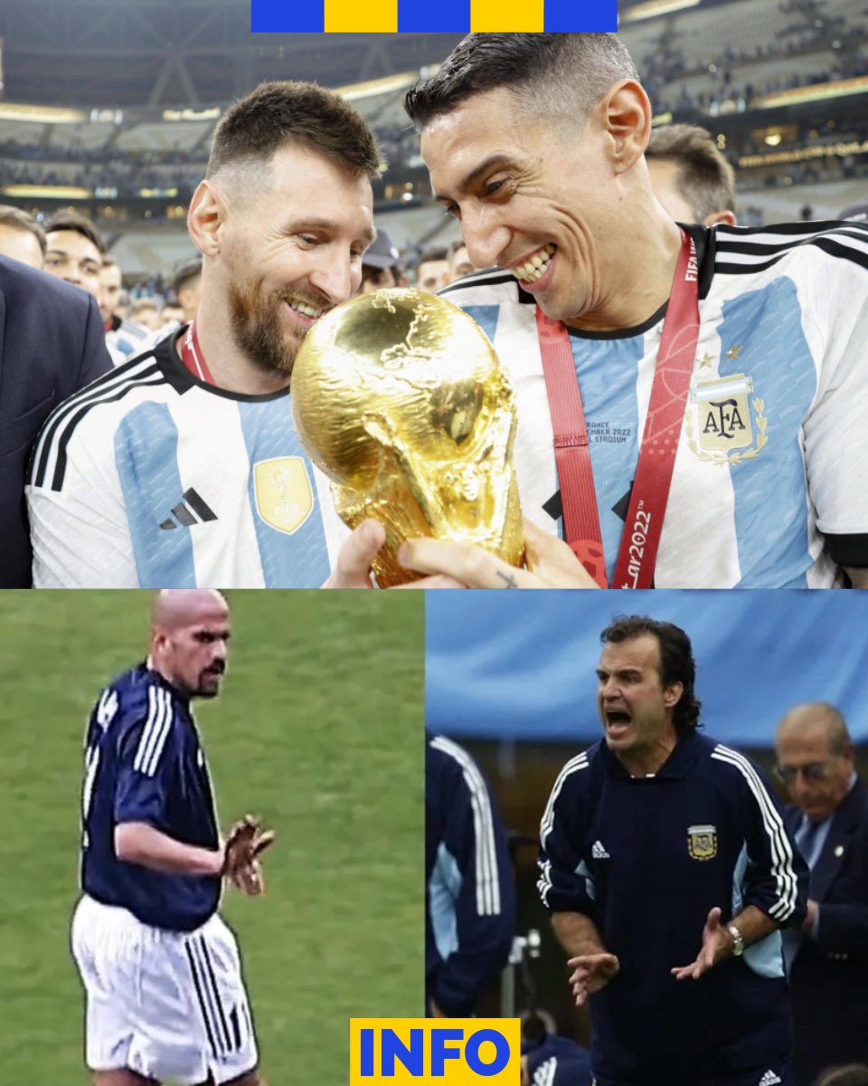 🏆🇦🇷 A 3 años de la tercera. Lloralo inglés. 

Pedías calma al DT cuando te quedabas afuera de la fase de grupos después de perder contra el país de tu equipo el Manchester United.

Encima hay q bancarse a la caradura de tu mujer escribiendo cosas contra Messi. Respeto, sin