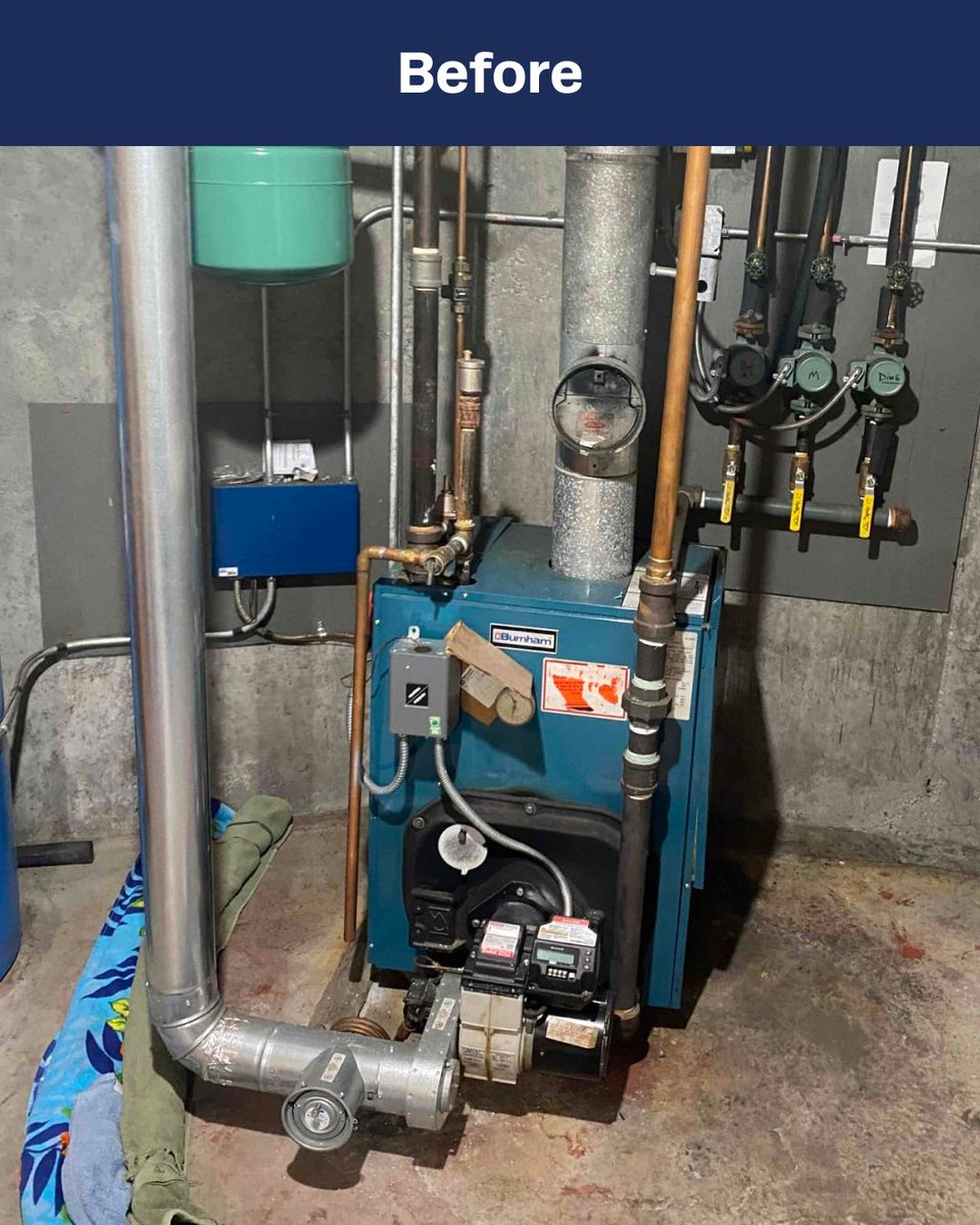 NotturnoHome's tweet image. This aging system burned more fuel, heated less efficiently, and was prone to breakdowns, so we gave it an upgrade. To see how you can get up to $750 cash back on your old system, visit notturnohome.com/coupons/.

#CompleteHomeComfortCompany #NotturnoHomeServices #AC