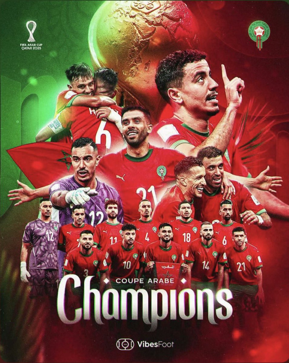Blueebaa's tweet photo. Une fierté 🇲🇦🇲🇦 #CoupeArabe2025 https://t.co/PiZeZlpiCk