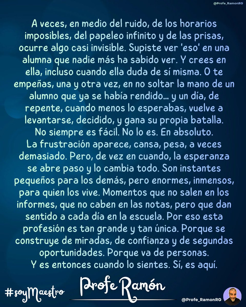 Profe Ramón ✐ tweet media