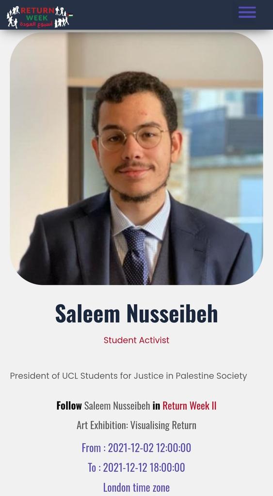 RegavimEng's tweet image. Listen to Saleem Nusseibeh, president of UC London branch of Students for Justice in Palestine, and believe that he speaks for the people cheering him, and many others. This is what really stands behind the "pro-Palestine" movement. He says what they mean, clearly and in every…