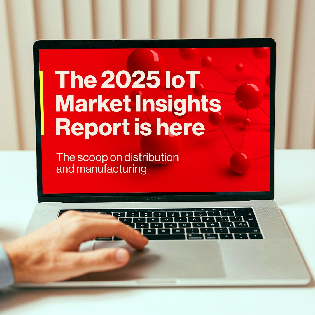VerizonBusiness's tweet photo. The future isn't just unfolding—you're building it. Read the 2025 IoT Market Insights Report now to double click on how IoT is putting control directly into the hands of manufacturing and warehousing leaders. 

Ready to unpack the future? 📦 Full report: https://t.co/XDWS9QQgfo https://t.co/TVsP6eZiD4