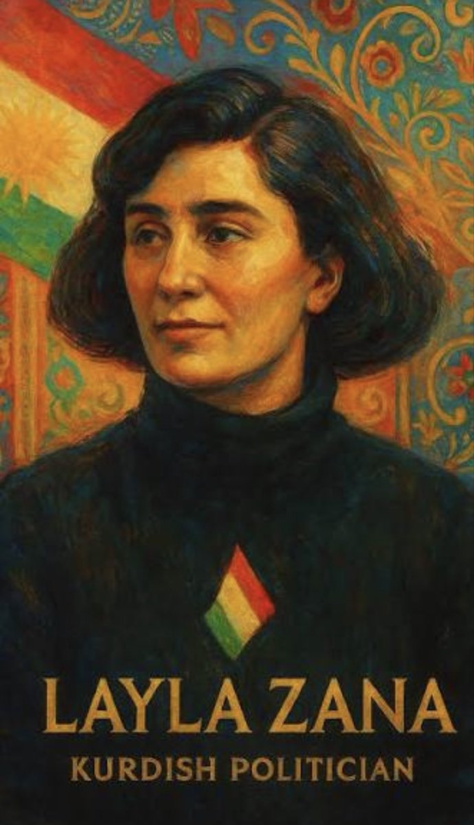 Leyla  is a symbol of Kurdish courage.
She spoke Kurdish in parliament and was punished with prison, threats, and bans. They attacked her because she refused to stay silent
She chose peace, dignity, and resistance.
Kurds are proud of her a true hero, especially for Kurdish women.