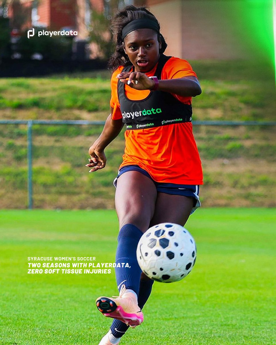 2 years leveraging PlayerData wearables ➡️ 2 years without any soft tissue injuries.

Find out how Syracuse women’s soccer built a healthier, smarter program with PD. 💪 #NeverADoubt

🔗 playerdata.com/en-gb/blog/two…