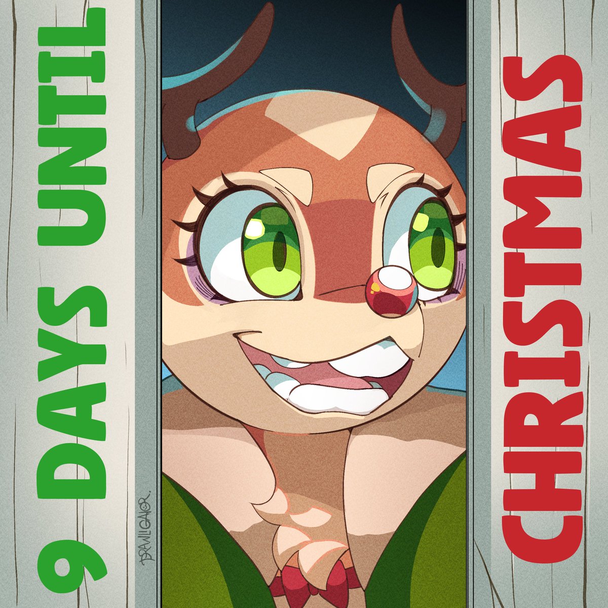 drawligator's tweet image. HERE'S RENATA 🦌💥🚪