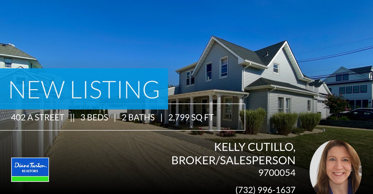 cutillo_kelly's tweet photo. 📍 New Listing 📍 Take a look at this fantastic new property that just hit the market located at 402 A Street Downstairs in Belmar. Reach out here or at (732) 996-1637 for more information

Kelly Cutillo - Broke... https://t.co/VAD6j9R8mh https://t.co/5GgCEAboQL