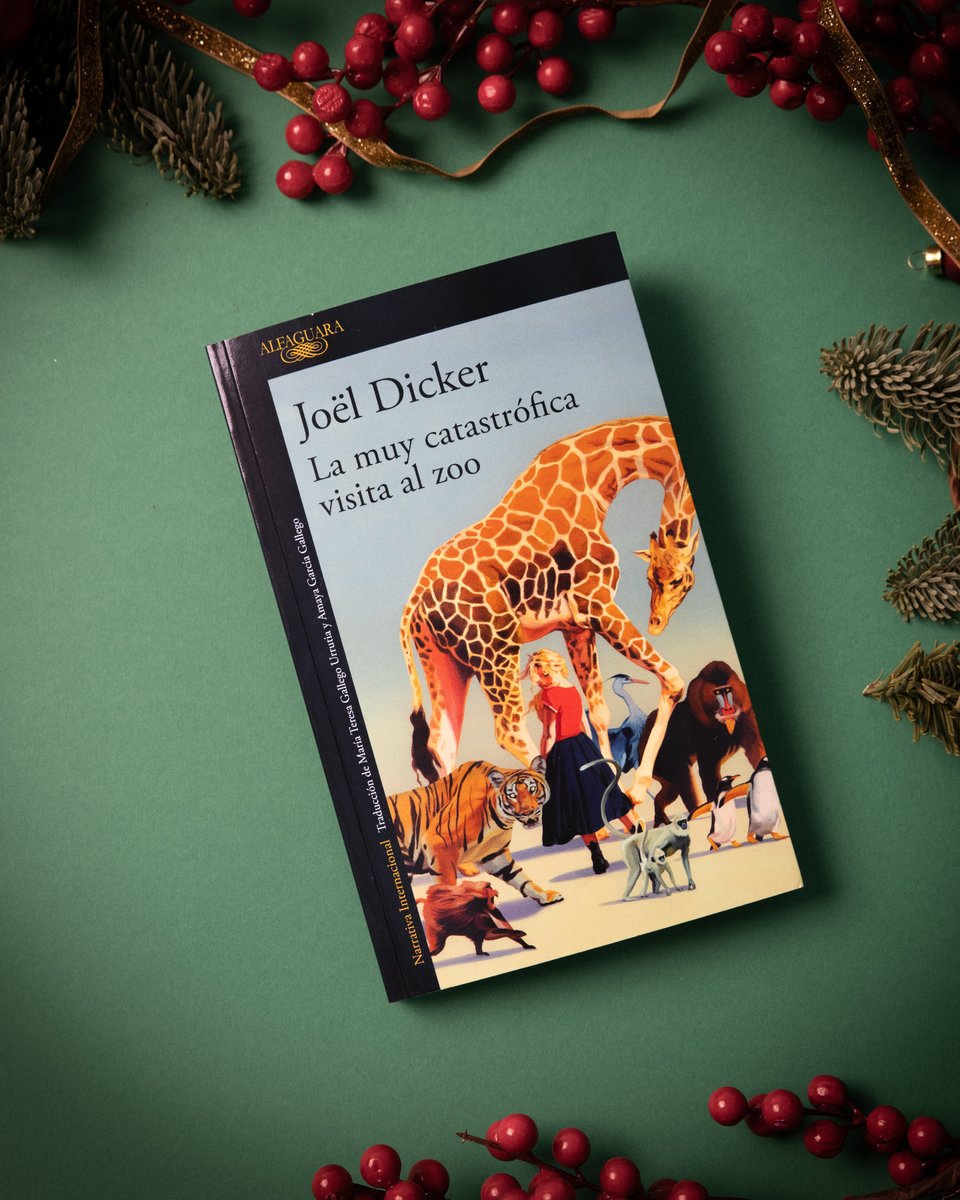 🎄📚 Estas Navidades, regala diversión en estado puro.
«La muy catastrófica visita al zoo», de Joël Dicker: una historia ingeniosa, llena de humor y perfecta para lectores de 7 a 120 años.

bit.ly/4piJUkC