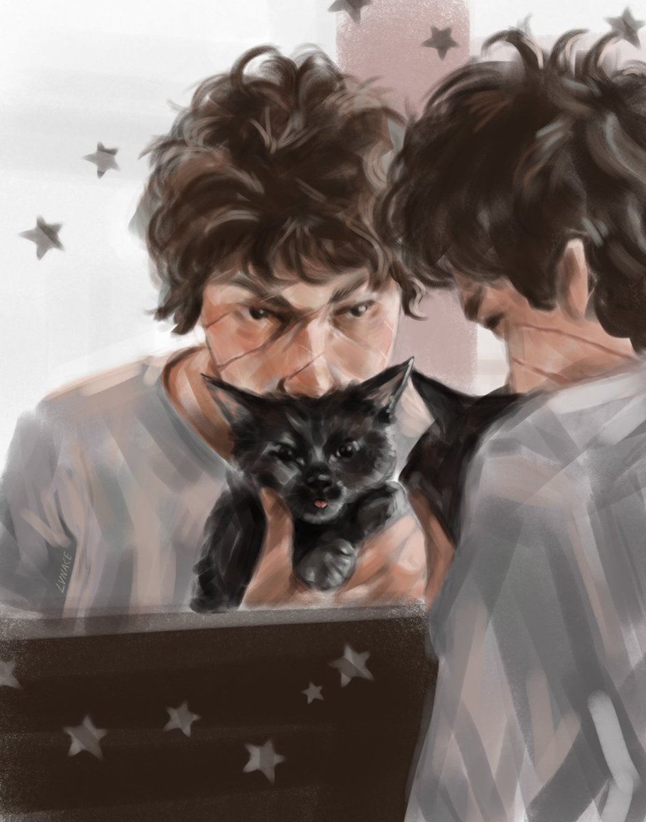 lvnace's tweet image. regulus' guide to snicking past werewolves (failed)

#marauders #remuslupin #regulusblack