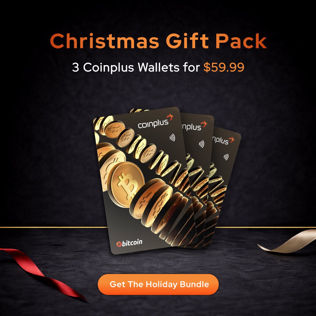 coinplus's tweet image. 🎄Christmas Gift Pack
3 Coinplus Wallets for $59.99

Save 20% vs buying separately.
A physical Bitcoin wallet you can hold.

🚚 Free US shipping
🗓️ Dec 18–26

👉 coinplus.com/product/coinpl…