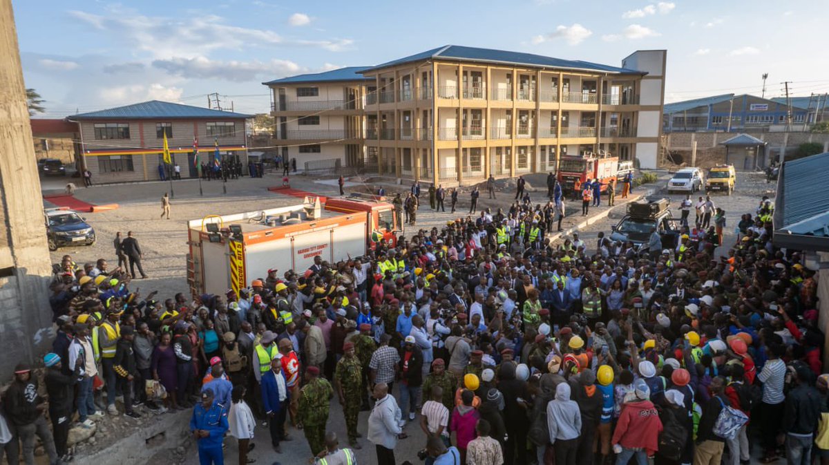 Joined H.E President <a href="/WilliamsRuto/">William Samoei Ruto, PhD</a> for the official commissioning of New Mukuru Estate, together with its integrated Fire Station, Police Station and Level IV Hospital, a major milestone in our ongoing slum eradication and urban renewal programme.

The 4,500 modern housing units