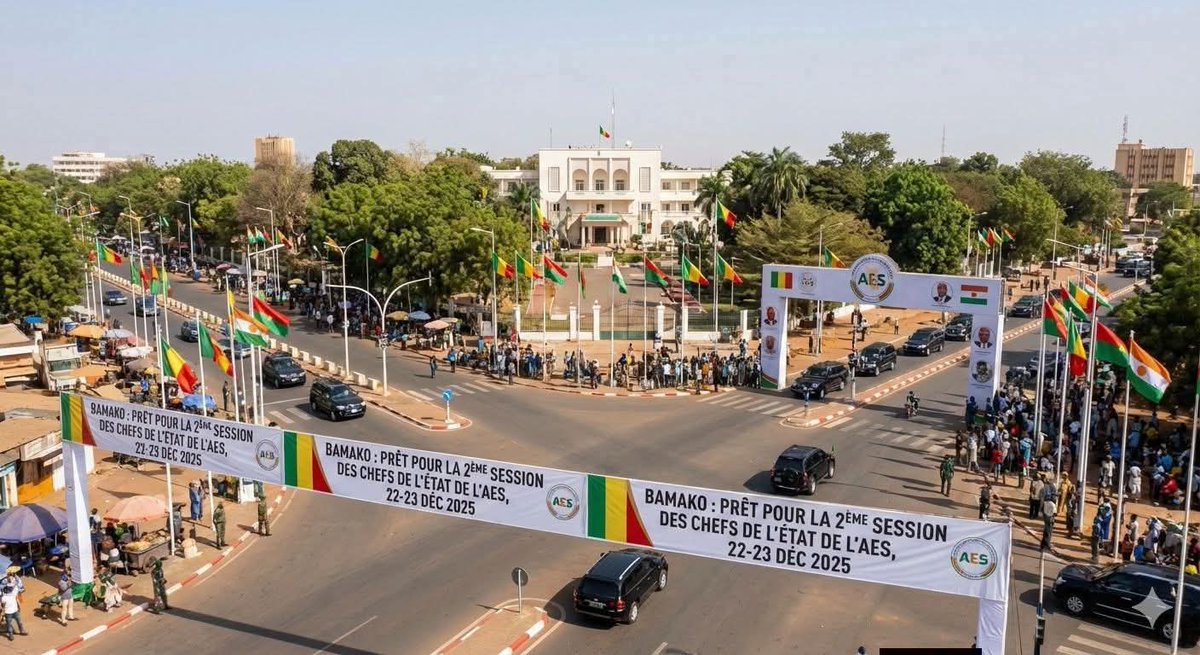 🇲🇱🇧🇫🇳🇪 - Bamako Prêt à accueillir la 2ème session des chefs de l'État de 𝗟'𝗔𝗘𝗦 du 22-23 Déc 2025.