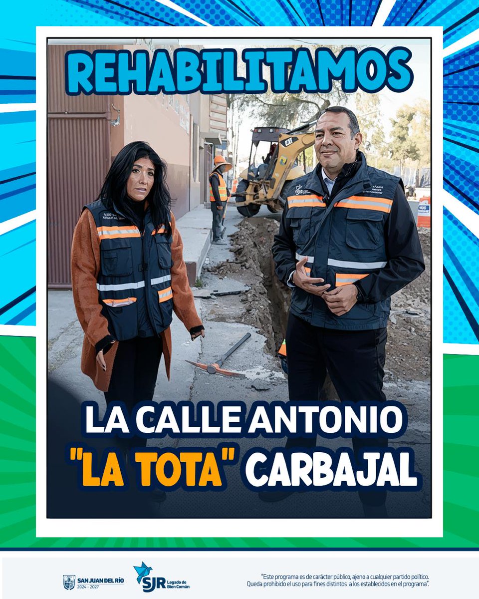 En La Tota Carbajal estamos cumpliendo algo que durante muchos años la gente pidió: una rehabilitación completa, hecha con cariño y con seriedad, para que miles de familias que pasan diario por este espacio lo disfruten seguro, limpio y digno.
Da muchísimo gusto ver cómo estas