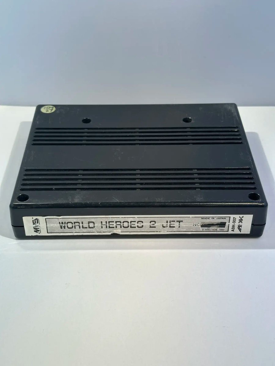 SumthingsRetro's tweet image. New sale: World Heroes 2 Jet (Neo Geo MVS - US) (A$100.00) by coinfeeder.
sumthings.com/games/143/sale…
#games #retrogaming