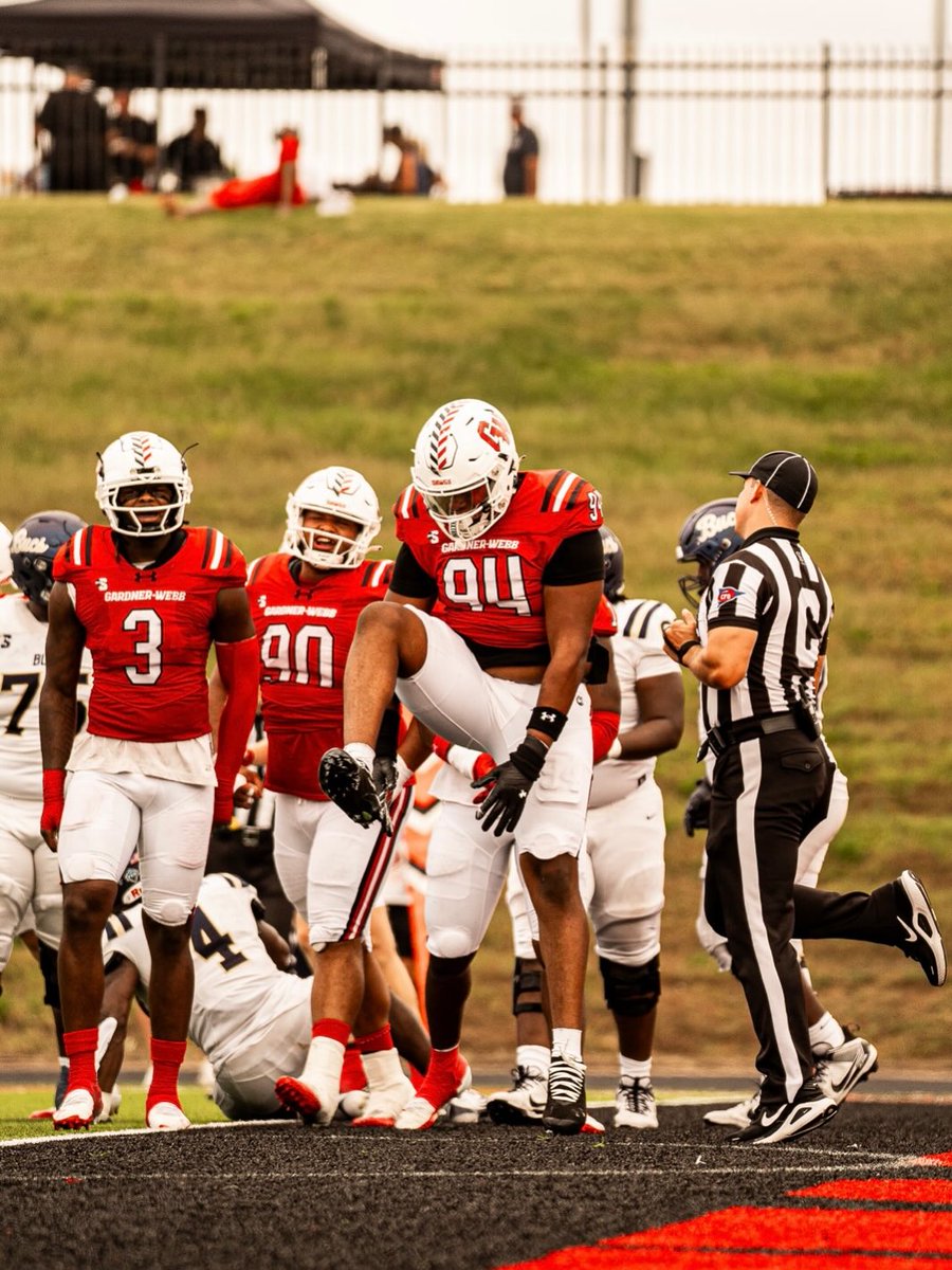 Garner-Webb DL De'Arieun Hicks has committed to Kansas State, his rep  @kylelogan2221 tells @On3sports.