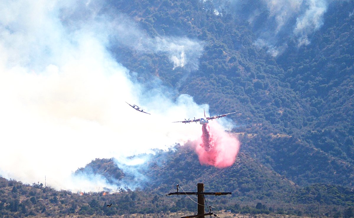 Kevin_D_Morey's tweet image. The Bridge Fire burned 56,030 Acres in the Los Angeles National Forest back in September of 2024