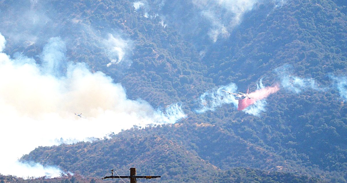 Kevin_D_Morey's tweet image. The Bridge Fire burned 56,030 Acres in the Los Angeles National Forest back in September of 2024