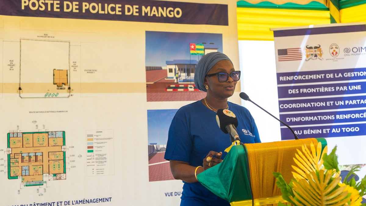 OIMTogo's tweet photo. Cette action s’inscrit dans le cadre du projet « Renforcement de la gestion des frontières par une coordination et un partage d’informations efficaces au Bénin et au Togo », financé par le Gouvernement des États-Unis d’Amérique. 2/2 https://t.co/SMmcDJNVoZ