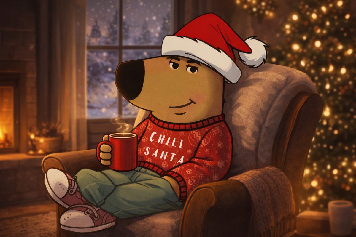 chill_santa_'s tweet photo. HO HO HOLDDD
Join our Telegram link in bio🔗
#ChillSanta #Memecoin #PumpFun https://t.co/fZWuhYSry2