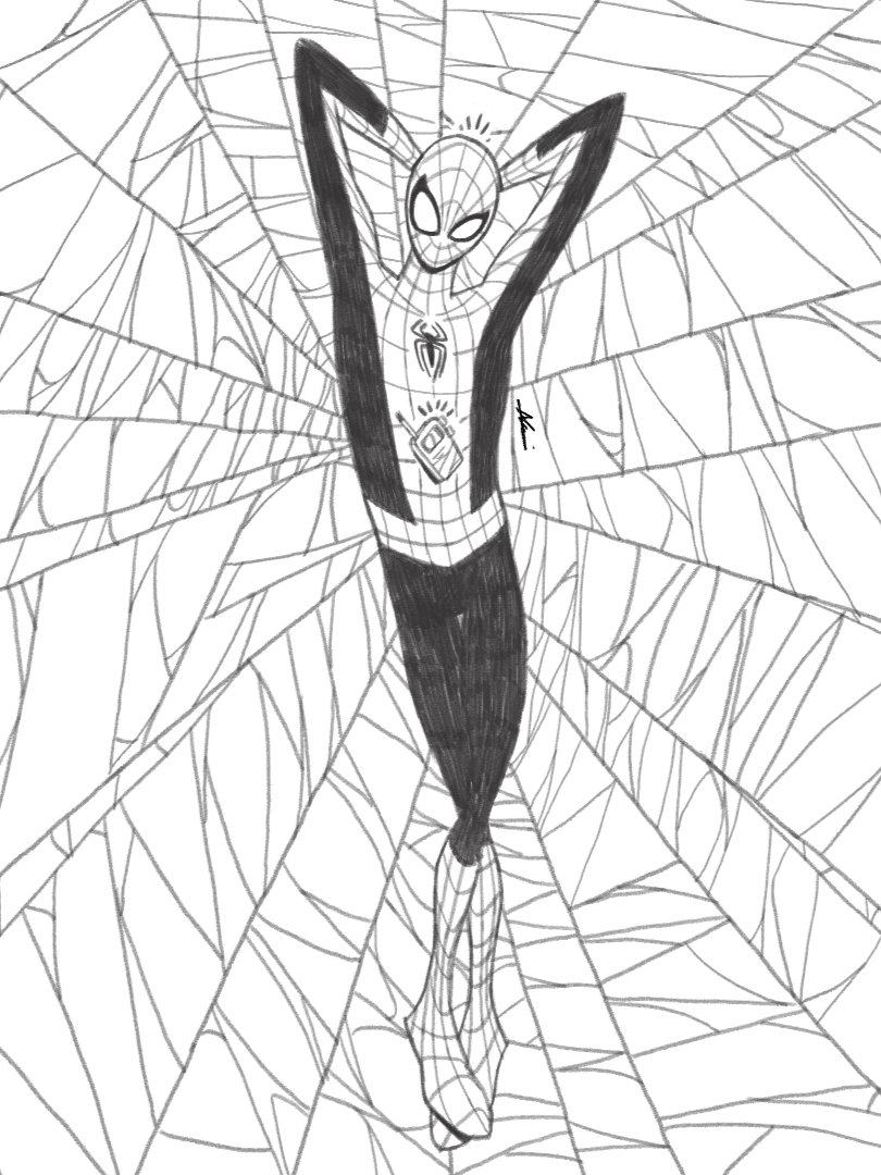 AzlanshahAzamy_'s tweet image. Spidey #characterdesign