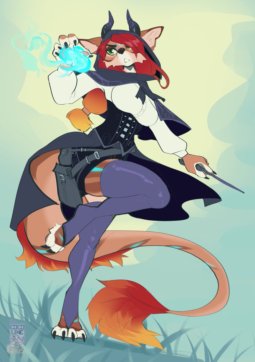 CocoLineArts's tweet image. Patreon monthly reward december
For Mercia!