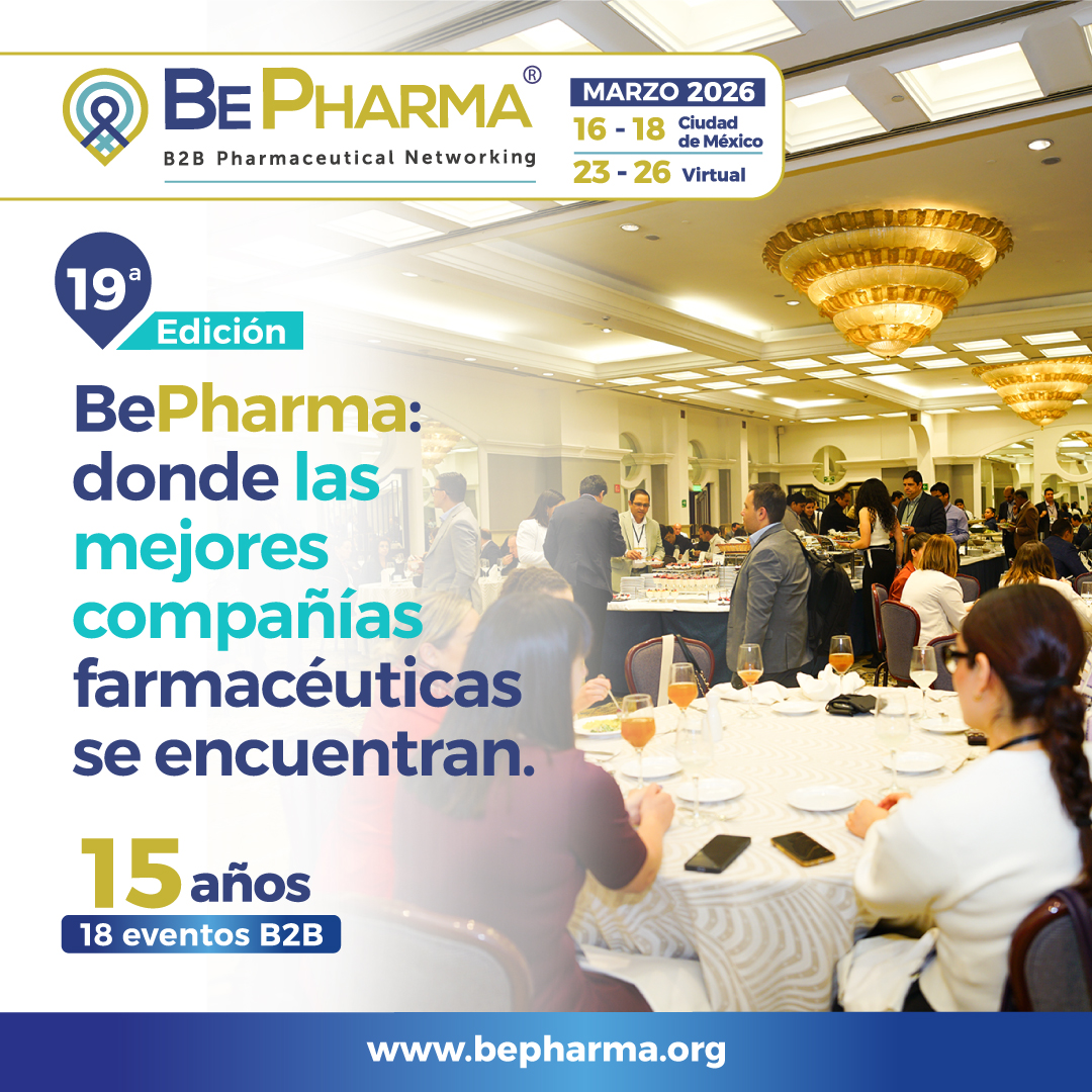 BePharma es el punto de encuentro donde las principales compañías farmacéuticas se conectan para generar alianzas estratégicas, impulsar la innovación y fortalecer el acceso a la salud.
#BePharma #IndustriaFarmacéutica #Healthcare #Networking
