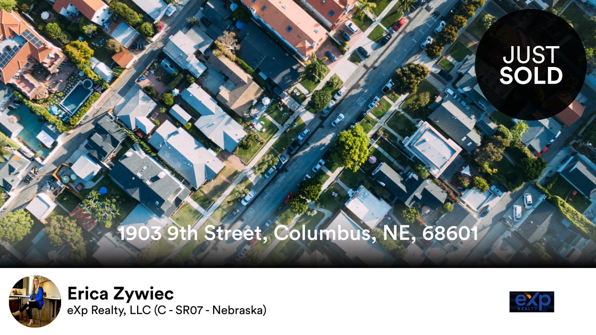 📍 1903 9th Street, Columbus, NE, 68601

My latest sale on RateMyAgent.
NE 20210577
rma.reviews/1nham268msej

...
#ratemyagent #realestate