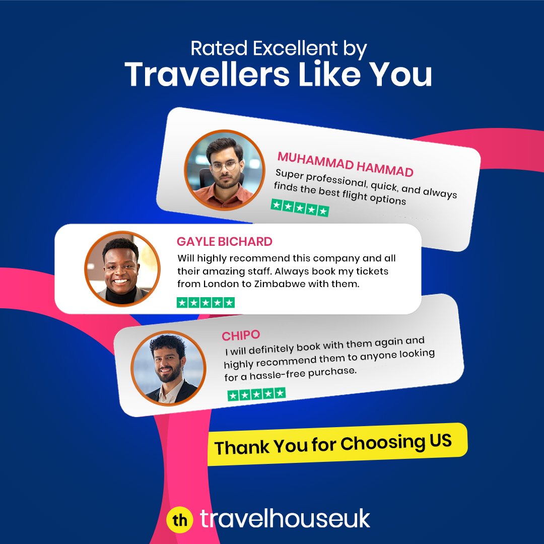travelhouseuk's tweet image. Thank you everyone who took a moment to leave us a review on Trustpilot. You're helping other travellers travel with confidence.
#TravelHouseUK #TrustpilotReviews #VerifiedReviews #unitedkingdom #London #FridayVibes
