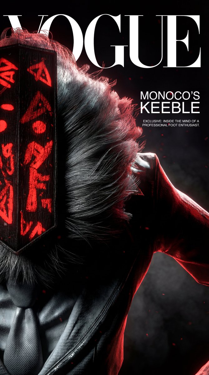 Monoco, fashion icon.