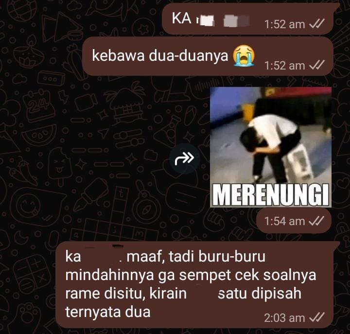 botol kecap (rin) tweet media