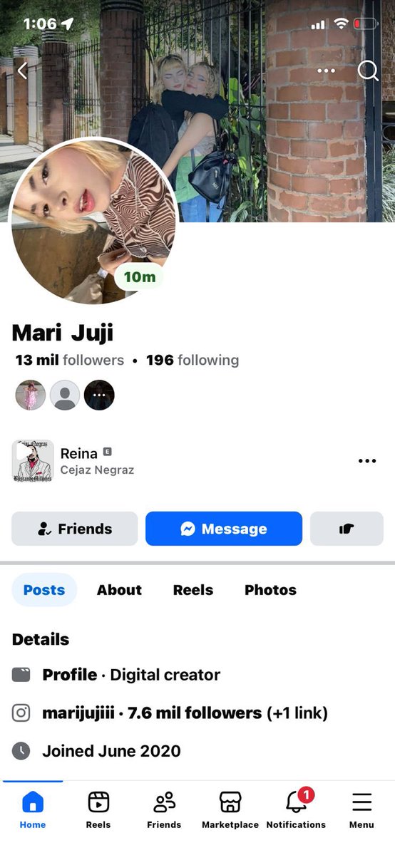 sofbnny's tweet image. Hola, nuevamente por aquí. Les quería pedir el favor de denunciar esta cuenta ya que la están usando sin consentimiento de la familia y no sabemos quién es y al no poder entrar ya que robaron su celular en segovia pedimos denunciarla. Gracias 🤍

facebook.com/share/1GcKcx6G…