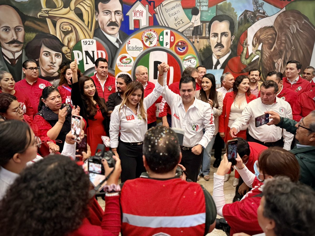 En representación del Presidente del CEN <a href="/PRI_Nacional/">PRI</a> <a href="/alitomorenoc/">Alejandro Moreno</a> tome protesta a la Dip. <a href="/xitlalicceja/">Xitlalic Ceja García</a> y <a href="/LorenzoRiveraN/">Lorenzo Rivera Nava</a>, como Presidenta y Secretario General del <a href="/PRIdePUEBLA/">CDE PRI Puebla</a> para el periodo 2025-2029. 

¡Unidad e inclusión fortaleza del partido!