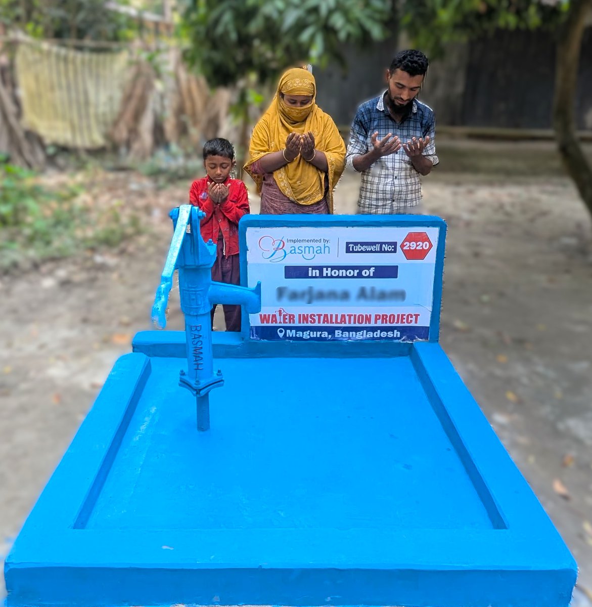 BasmahEmpowers's tweet photo. Alhamdulillah, BASMAH has already built 2,500+ water wells across Bangladesh, bringing safe and clean drinking water to thousands of families, InshaAllah. 🤍

👉 Learn More: https://t.co/cBNKYj1x6p

#basmah #CleanWaterProject #WaterForLife #Bangladesh #HumanitarianImpact https://t.co/LvsTXLZCmw